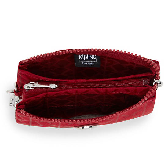 Sacs Kipling Creativity Small Classiche Pouch Rouge | FR 1108IL